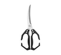 Forbici da Cucina | 2 in 1 con Schiaccianoci per Tagliare e Tritare | Acciaio Inossidabile Robusto per Verdura Frutta Carne Pesce Gamberi