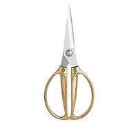 Forbici da cucina, forbici sarto for cucito e ricamo in acciaio inossidabile, taglierine for pelle(Gold)
