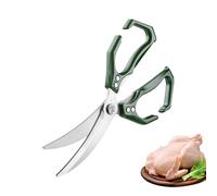Forbici da Cucina per Alimenti,2 In 1 Forbici Per Frutti Di Mare Con Schiaccianoci | Multiuso Acciaio Inossidabile Resistente per Preparazione Pesce Gamberi BBQ