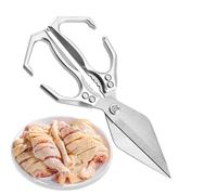Forbici da Cucina per Alimenti | Forbici In Acciaio Inox Per Carne - Culinarie per Pollame Pesce Ristorante Verdura Frutti di Mare Appartamento