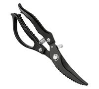 Forbici da Cucina Professionali in Acciaio Inox, Forbici da Pollo Automatiche a Molla per Tagliare Ossa e Articolazioni, Design Ergonomico Antiscivolo, Multiuso per Carne, Verdura e Pacchi