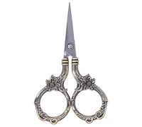 Forbici da cucito stile europeo vintage da 3,5 pollici, forbici da ricamo Forbici artigianali Strumenti fai da te per ricamo, cucito, opere d'arte(Brozen)
