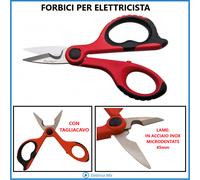 Forbici da elettricista Professionali Forbice per elettricisti con tagliacavo g