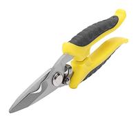 Forbici da Elettricista, Tagliafili Multiuso con Impugnatura Ergonomica Facile da Usare Taglierine laterali in Acciaio Inox per Elettrodomestici/Riparazione Circuiti (7 pollici)
