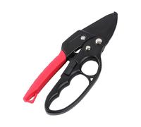 Forbici da giardinaggio in acciaio SK5, Black N AKED | Resistente con comoda impugnatura e impugnatura antiscivolo per lunghe ore lavoro rifinitura delle piante nel