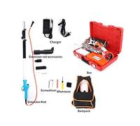 Forbici da giardino elettriche, Cesoie elettriche for potatura 36V Forbici for rami al litio 0-45mm Asta di prolunga for tagliasiepi ad alto ramo 1,2-1,8 m(Pruning shear Set)