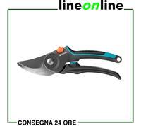 Gardena Forbici da giardino PremiumCut Pro, taglio bypass, per legno fresco, diametro di taglio 24 mm, impugnature ergonomiche, lame PowerCoating, made in Germany (12251-20)
