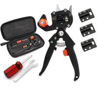 Forbici Da Innesto,7 PCS Forbici Da Innesto Kit,Professionale Giardino Innesto K