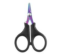 Forbici Da Lenza - Forbici Da Pesca Con| Attrezzatura Da Pesca Portatile | Forbici Da Pesca Con Lenza Intrecciata Resistente | Forbici Con Bordo Seghettato Antiscivolo | Taglierina Per Filo Intrecciat