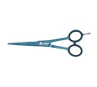 Forbici da parrucchiere Jaguar Sharp Pastel Plus Offset da 5,5 pollici - Blu Atlantico
