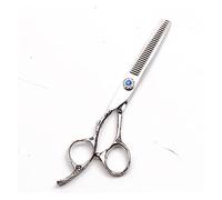 Forbici da Parrucchiere Professionali da 5,5 Pollici 16 cm per Mancini, Forbici per sfoltire, Forbici da Parrucchiere, Forbici per sfoltire, Forbici per Tagliare i Capelli (Yin T 5.5n B)