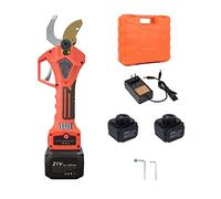Forbici da Potatura, 21V Cordless Potatore Potatura agli ioni di litio Cesoie Forbici efficienti Bonsai Rami di alberi elettrici Attrezzi da giardino elettrici S32 32mm,Taglio di Precisione(OR(case))