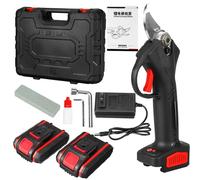 FORBICI DA POTATURA A BATTERIA AL LITIO FORBICE POTA TAGLIA 2 BATTERIE + VALIGIA