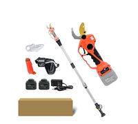 Forbici da Potatura Elettriche Cesoie senza fili, 21v, 1,9m, asta di prolunga retrattile, for la potatura bonsai e rami alberi da frutto(Shears pole(Box))