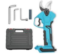 Forbici da potatura elettriche ricaricabili con display LCD, diametro di taglio 40 mm, apertura massima 65 mm, Troncarami a batteria compatibile con batteria Makita da 18 V (senza batteria) per