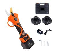 Forbici da Potatura, Potatore a batteria 21V Potatura agli ioni di litio Cesoie Forbici efficienti Bonsai Rami di alberi elettrici Attrezzi da giardino S-8 32mm Giardino,Taglio di Precisione(S-8 21V)