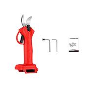 Forbici da Potatura, Potatore elettrico a batteria da 1000 W, cesoia a mano, 4 velocità, tagliarami, strumento paesaggistico, batteria da 18 V,Taglio di Precisione(Without Battery)