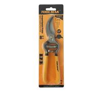 Forbici da Potatura Professionali Forgiate 8'' (200mm), Cesoie da Giardino Bypass con Lama Affilata in Acciaio, Impugnatura Ergonomica Antiscivolo, Forbici per Rami, Rose, Bonsai e Piante