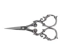 Forbici da Ricamo, Forbici da Ricamo in Tessuto retrò a Forma di Zucca in Acciaio Inossidabile Piccoli Utensili da Taglio da Ricamo Vintage per Cucito Artigianale Lavori con Aghi (Grigio argento)