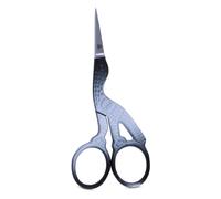 Forbici da ricamo premium ARSUK - Lama affilata, forbici multiuso per infilare punti croce, ricamo, artigianato, cucito e opere d'arte (L: 9,5 cm, L: 4,6 cm)