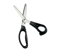 Forbici da sarto a dente di sega Cesoie Zig Zag Taglio Cucito Sartoria Pinking