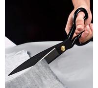 Forbici Da Sarto Premium Resistenti Multiuso Rivestimento In Titanio Acciaio Inossidabile Forgiato Tessuto Da Cucito Sartoria Cesoie Con Impugnatura Comoda Lavorazione Professionale (8 Pollici) Tagli 