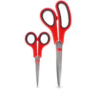 Forbici da sarto universali per carta 14 / 21 cm, 2 pezzi.