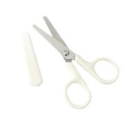 Forbici da ufficio con coperchio di bloccaggio non appannato bordo appuntito piano sottile per taglio tessuto carta coperchio di sicurezza cesoie antiruggine