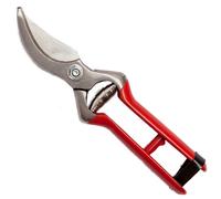 Forbici Da Vigna Con Chiusura In Cuoio E Manico Plastificato - 18 cm Falci Giard