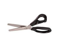 Forbici dentellate smerlate per tessuto, forbici multifunzione in acciaio inox per bordi decorativi, forniture professionali per sartoria portatile per abbigliamento in pelle, cucito e carta