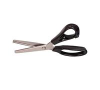 Forbici dentellate zigzag in acciaio INOX - Tessuto forbici sartoria Upholstery Tailor smerlato forbici dentellate forbici, forbici da cucito in pelle tessuto carta strumento da taglio Scalloped 7mm