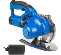 Forbici elettriche a batteria Forbici elettriche per tessuto Taglierina circolare Cesoie rotanti per tessuto 100/110/125mm