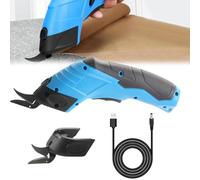 Forbici Elettriche, Forbici Da Cucito Da 3,6 V Forbicis Elettriche Per Tessuti 1500 Mah Taglierina Per Cartone Con 2 Lame Taglienti Per Carta Cartone Moquette Pelle Feltro