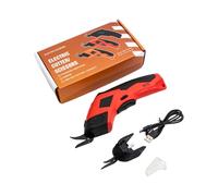 Forbici elettriche portatili senza fili, copertura integrata e batteria ricaricabile per strumenti di rifilatura del tessuto, design portatile con per artigianato e cucito
