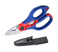 Forbici Elettricista 2 in 1 con Funzione Spelacavi Forbice Elettricista 162mm