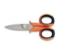 FORBICI ELETTRICISTA DRITTE 145 MM INOX BIMATERIALE 1128BMX