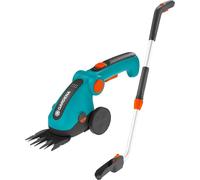 Forbici Erba Gardena ComfortCut a Batteria con Manico Telescopico Prato Bordi