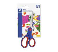 Staedtler Noris - Forbici Punta Arrotondata con Impugnatura Ergonomica, Forbici Scuola Elementare e Media con Lame Arrotondate in Acciaio, Forbice Multiuso Ideale per Casa, Ufficio, Hobby e Bricolage