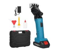 Forbici For Lana Lithi Um-ion Regolabili A 9 Denti E 6 Velocità, Set Da 300 W, Macchina For Tosare, For Utilizzata For Gli Animali Alte Prestazioni(1 Battery)