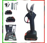 Forbici Forbice Cesoia a Batteria Elettrica Tagliarami 28mm 2 Batterie da 48V