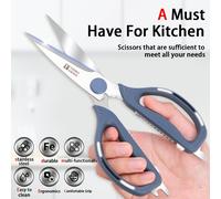 Forbici - Forbici in Acciaio Inossidabile, Affilate e Durevoli, Multifunzionali per Uso , Adatte per Cucina, Ufficio, Sartoria, Forbici da Donna