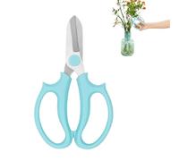 Forbici Giardinaggio Piccolo, Forbici Cesoie Da Potatura A Cricchetto Per Giardinaggio Acciaio Inox Per Siepi Giardini, Negozio Di Fiori Pianta Alberi(Blu)
