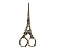 Forbici in acciaio inox Fai da te alla moda Torre Eiffel Cesoie per cucire Art Work Dresser Strumento di ricamo Scissor(bronze)