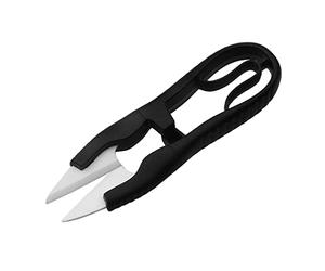 Forbici in ceramica isolate a forma di U multiuso taglierina ad durezza per tagliare cavo batteria strumento di riparazione del telefono cellulare taglierina linea di pesca forbici manico in