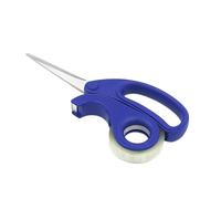 Forbici inossidabili e nastro trasparente Combo con gancio per artigianato, forbici per uso domestico dal design ergonomico per bambini con nastro