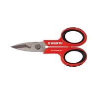 Forbici inox con tacca spelafili - WURTH 0714036317