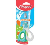 Forbici Maped Kidi Cut con sicurezza in plastica per bambini 12 cm dai 2 anni in