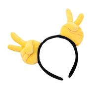 Forbici moderne Mano Gesto Fascia Per Capelli Per Le Donne Uomini Bambini Costume feste Accessorio Morbido Poliestere Fasce Creativo Uni