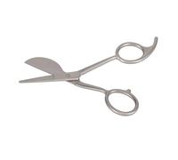 Forbici per Applique con Lama a Becco D'anatra, Impugnatura Ergonomica in Acciaio Inossidabile, Uso Confortevole, Ideali per la Realizzazione di Tappeti, Arti e Mestieri,