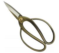 Forbici per Bonsai Professionali 18,5 cm Bronzo Martellato - Tanabe S-153 Made i